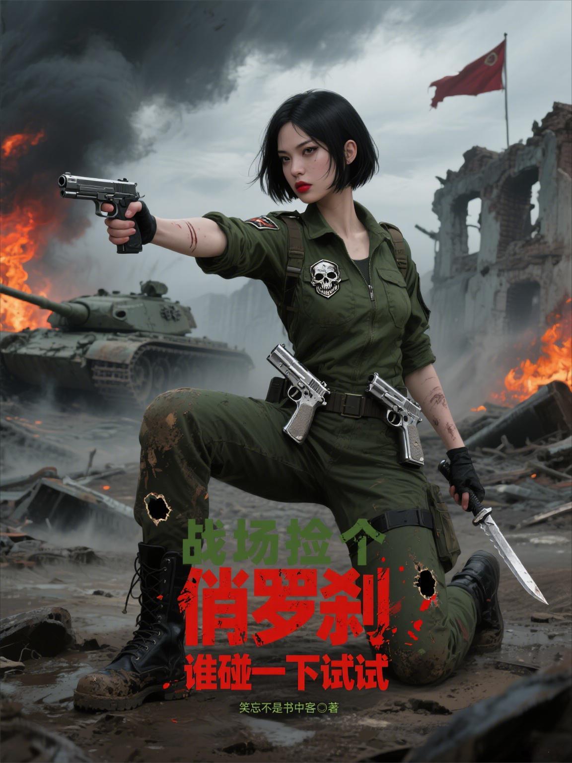 战场捡个俏罗刹，谁碰一下试试