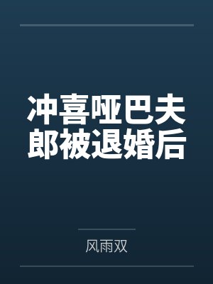 冲喜哑巴夫郎被退婚后封面